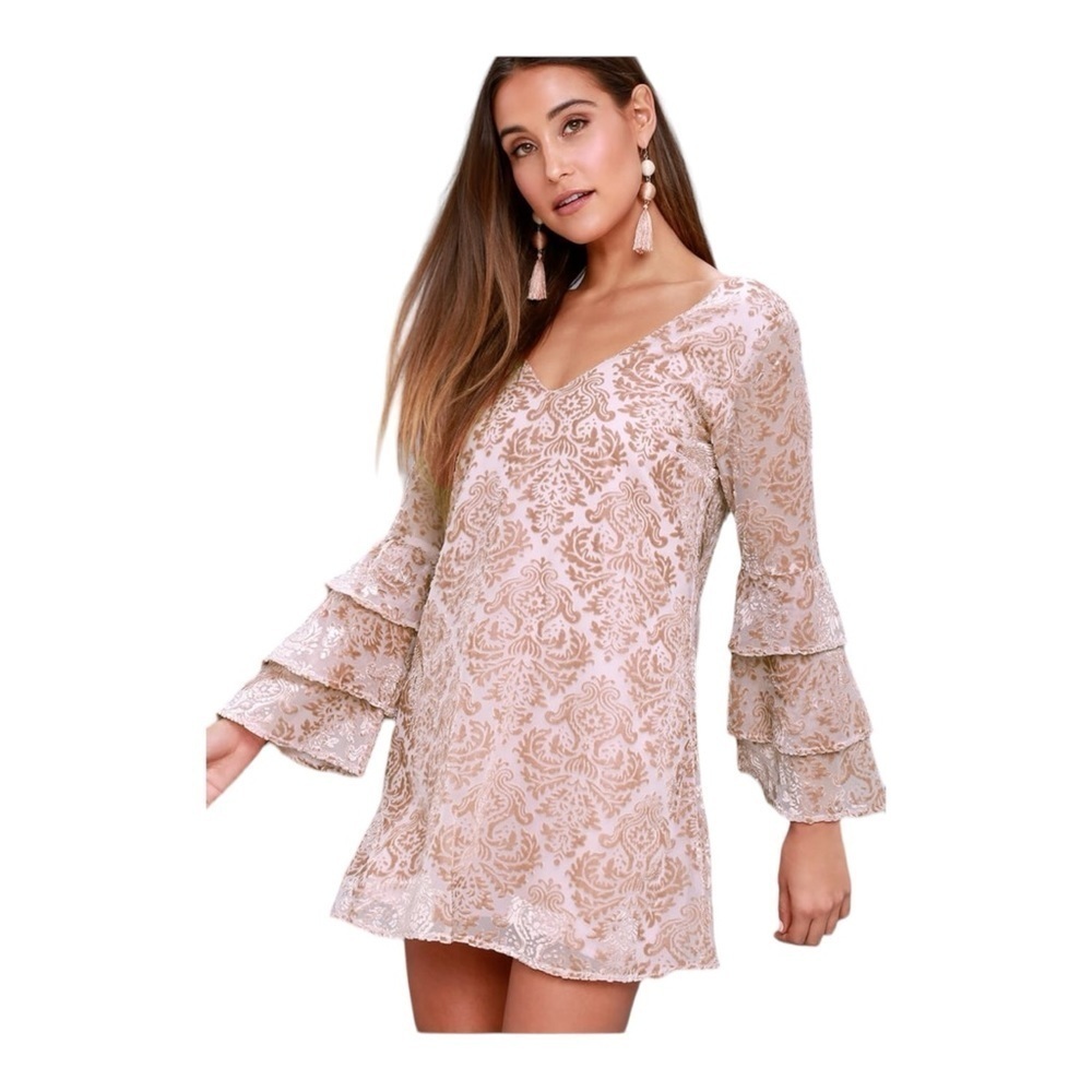 Lucy Love Cream Mini Dress